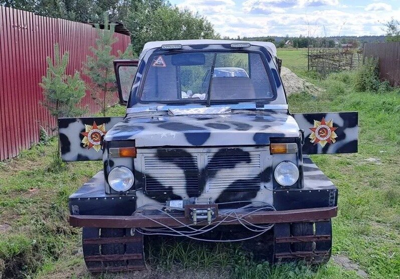 Вот такой получился вездеход!