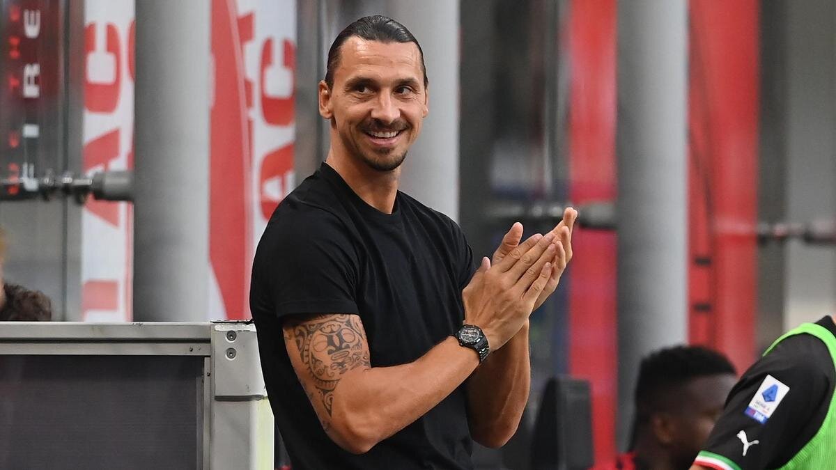    Футболист Златан Ибрагимович:Claudio Villa/AC Milan via Getty Images