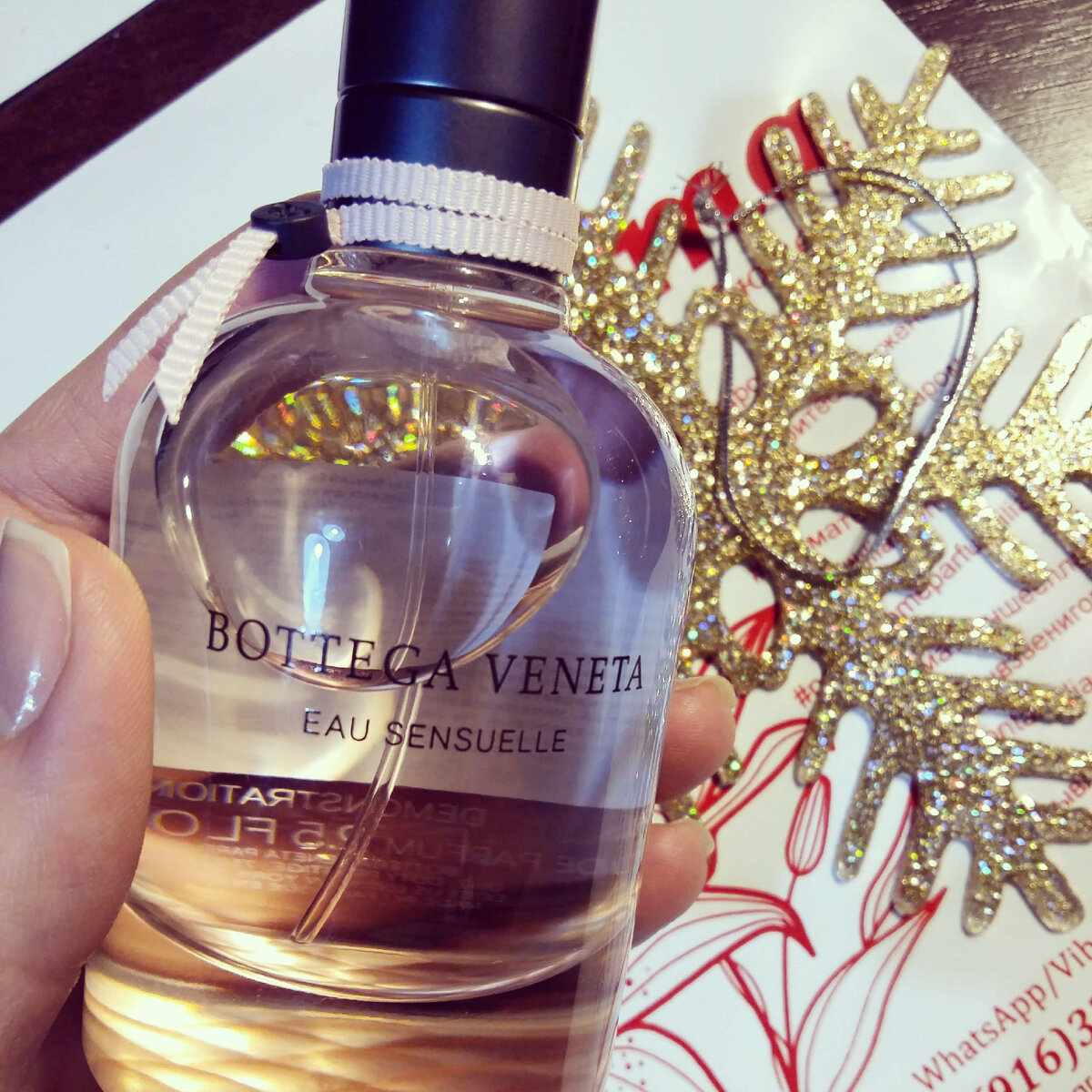 Я уже представляю себе ёлку, сверкающую множеством огней, подарки и даже запах мандаринов и волшебства...
Ненавязчивые и приятные ароматы для тебя, от которых вряд ли кто-то откажется.
А вы еще не купили подарки на Новый год 2023? 
Большой выбор оригинальной, нишевой парфюмерии, туалетной воды, одеколонов, духов от нишевых брендов.  Помогу подобрать аромат мечты в подарок для близкого вам человека к Новогодней ночи! Пишите, звоните по номеру телефона: +79163364238 WhatsApp, Евгения. #liliaaroma #подарки #скороновыйгод🎄🎄🎄 #ароматывмоскве #ароматлучшееплатье #настоящаяпарфюмериялилияарома #парфюмерияоригинал #москвапарфюмерия #одинцовскаялингвистическаягимназия #загсодинцово #можайскоешоссе122 #ресторанклевый #боттегавенета #байредо #флёрнаркотик #джомалоноригинал #ароматыводинцово #parfumeliliaaroma