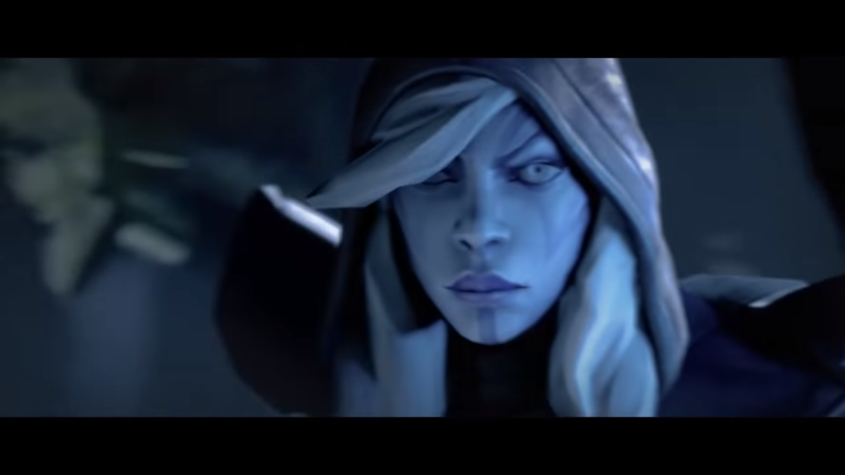 Дота 2. Кадр из трейлера.