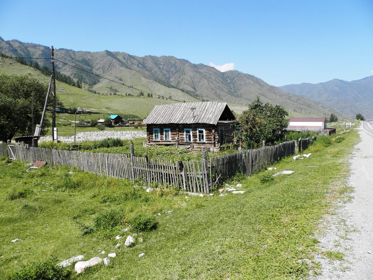 Село Улита Онгудайский район Республика Алтай