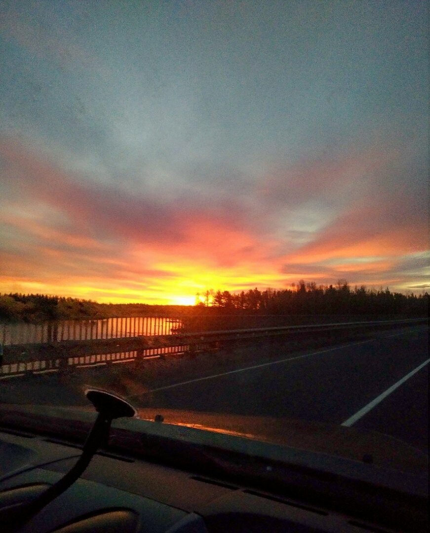 Карелия. Раннее утро.