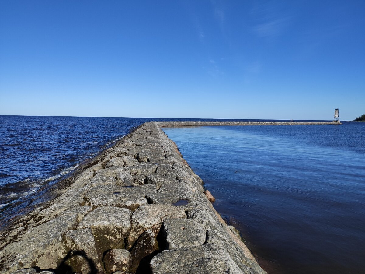 #намнедалеко Финский каменный мол