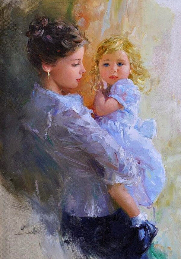 Константин Разумов   Портрет маленькой семьи