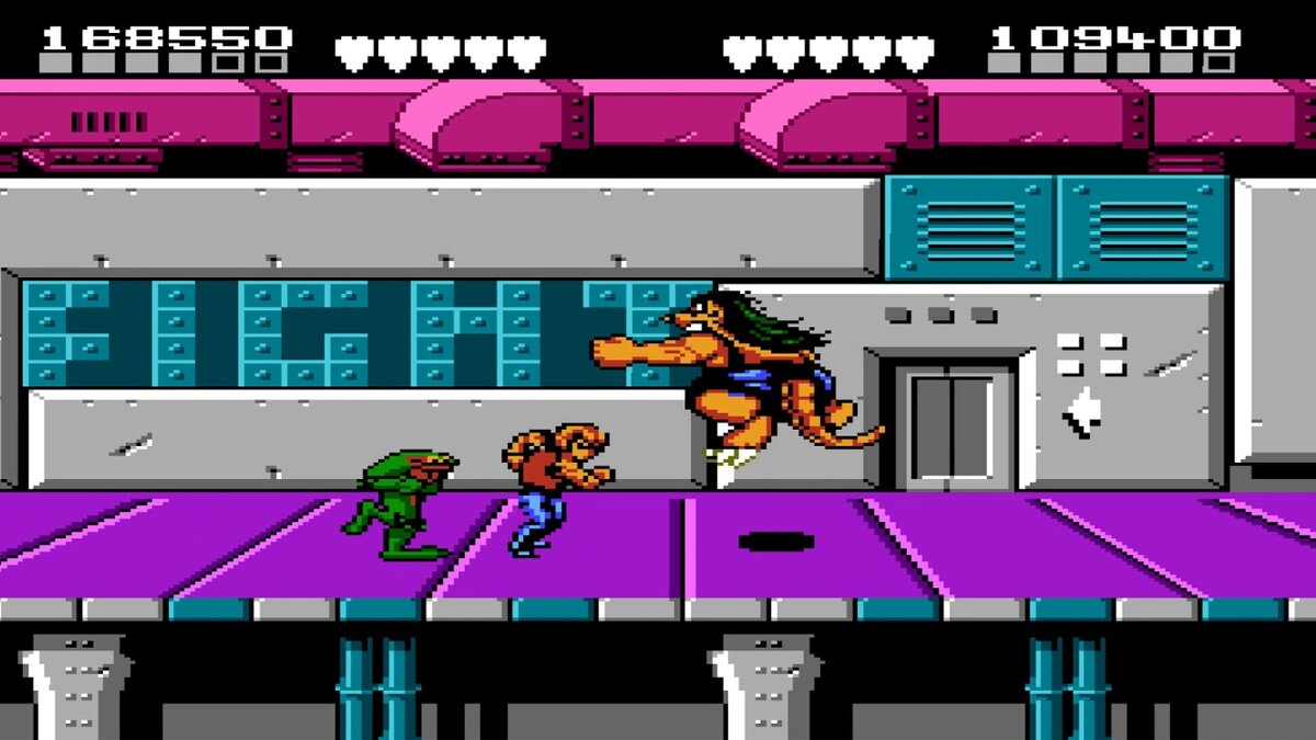 Battletoads & Double Dragon, скриншот изображения с youtube.com