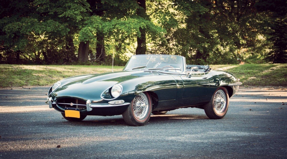 Автомобили Ягуар e Type 1961