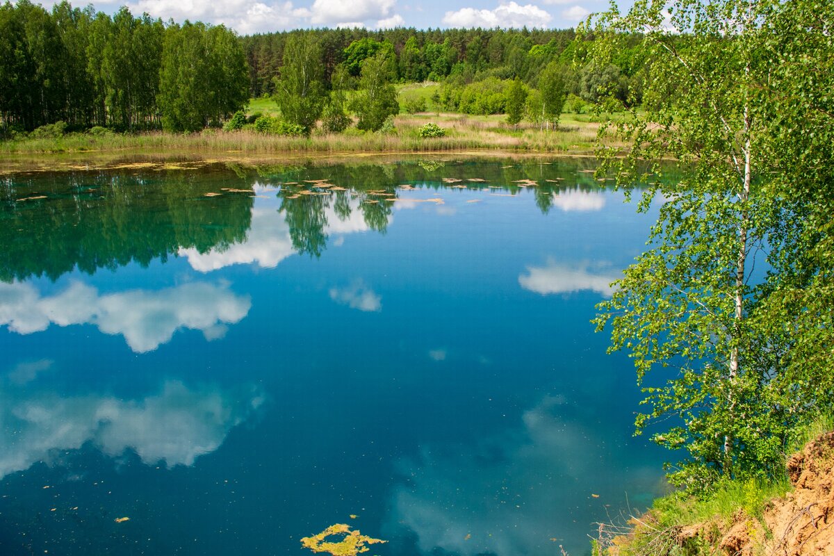 Нижневартовск голубое озеро