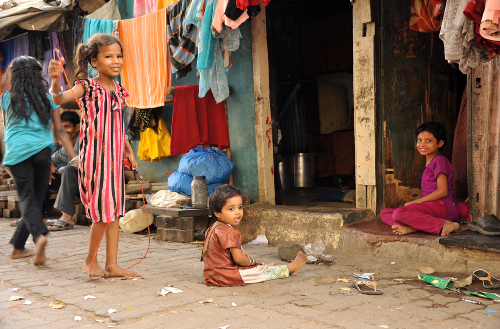 Бедные дети в индии