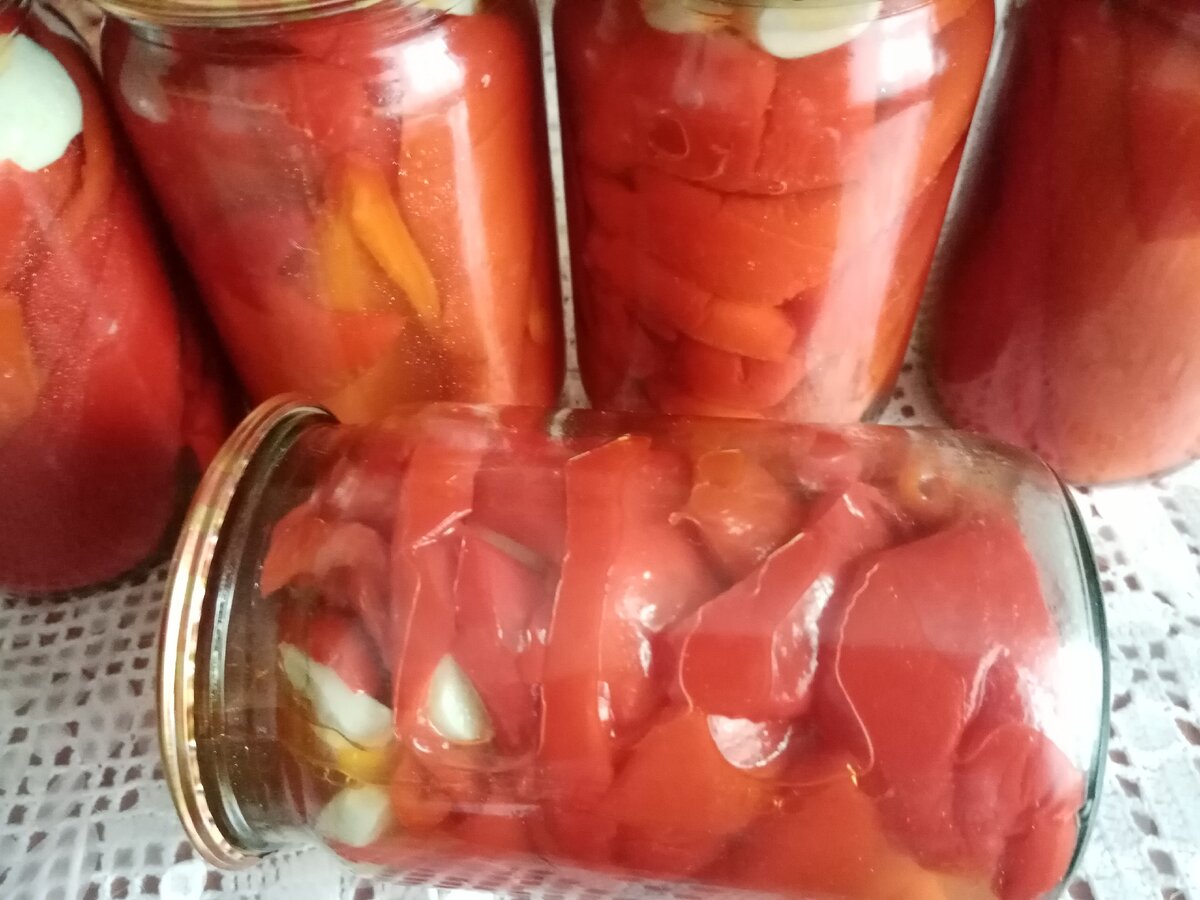Маринованный болгарский перец на зиму.