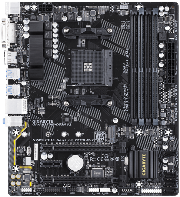 GIGABYTE GA-AB350M-DS3H V2