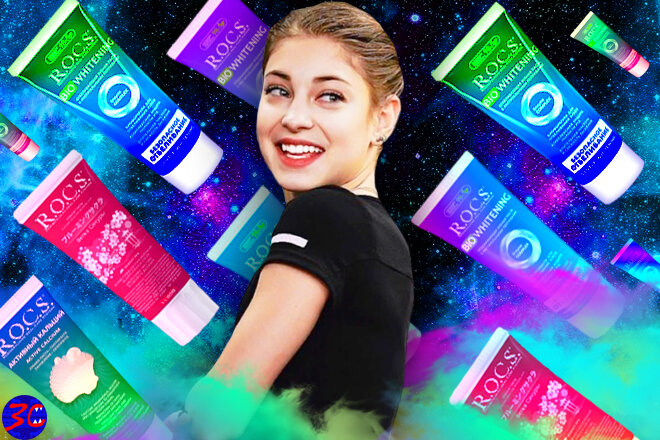 Алёна Косторная в мире R.O.C.S (коллаж автора, источник -instagram.com/p/CE63DUOowox/)