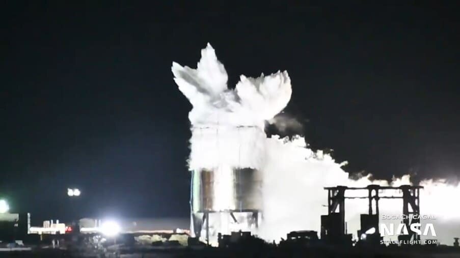 тестовое уничтожение SN7