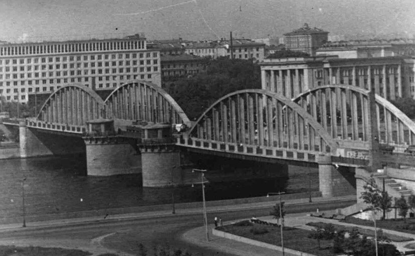 Панорама Володарского моста.