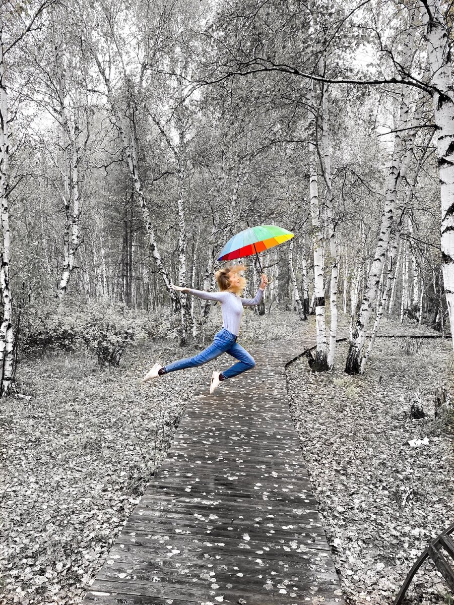 Лечу. Надеюсь, навстречу мечтам. Фото из личного архива