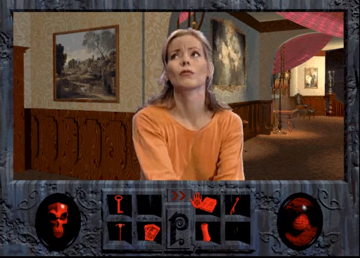 Phantasmagoria - кадр из игры