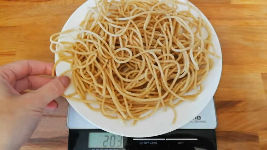 Цельнозерновые макароны. Фото автора.