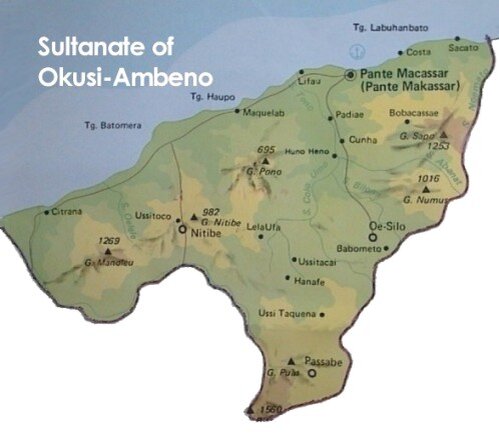 Карта выдуманного султаната