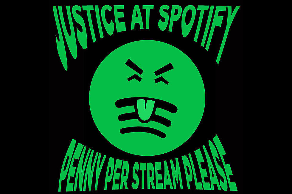 Логотип кампании Justice at Spotify