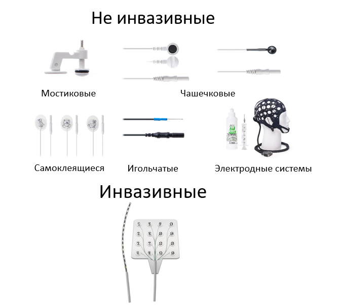 Схема электродов ээг