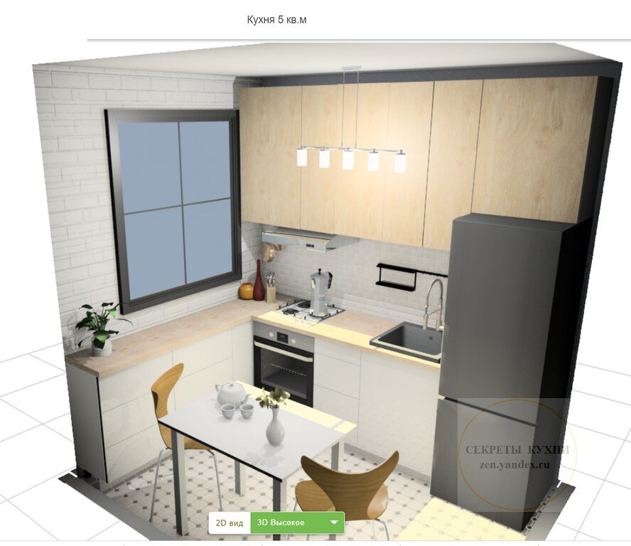 Дизайн кухни фото 6 кв - Ремонт, интерьер и дизайн кухни 6 кв. м. - фото