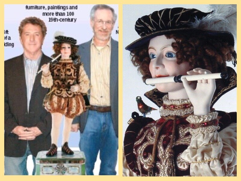 Среди владельцев предыдущих творений Bailly - Дастин Хоффман, Стивен Спилберг и фокусник Дэвид Копперфилд.