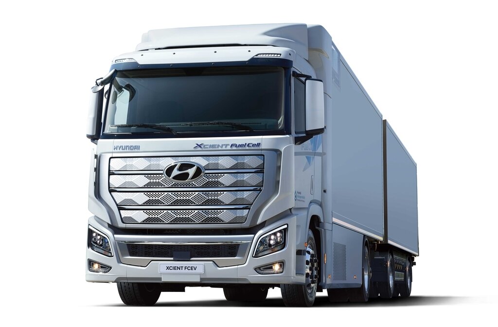 Водородный грузовик XCIENT Fuel Cell (Hyundai Motor)