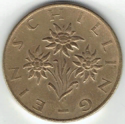 Монета 1 Schilling 1981 года на сегоднешний день стоит около 21 рубля.-2
