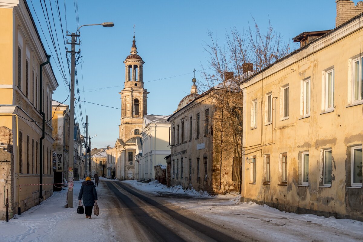 Фото улиц торжка