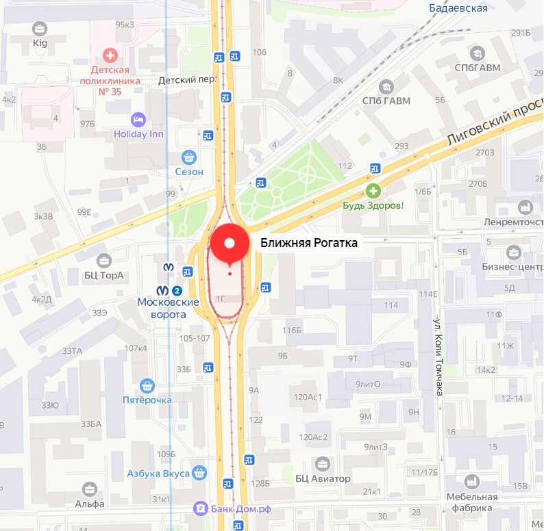 Скриншот Яндекс Карты