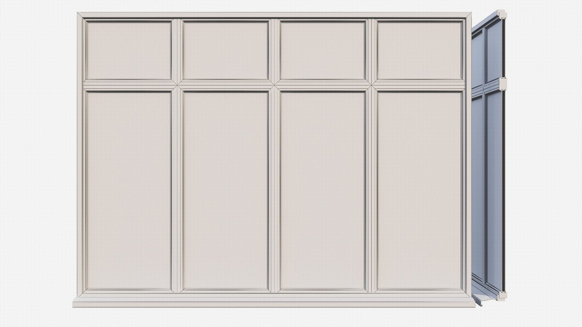 Моделирование окон с помощью модификатора Sweep