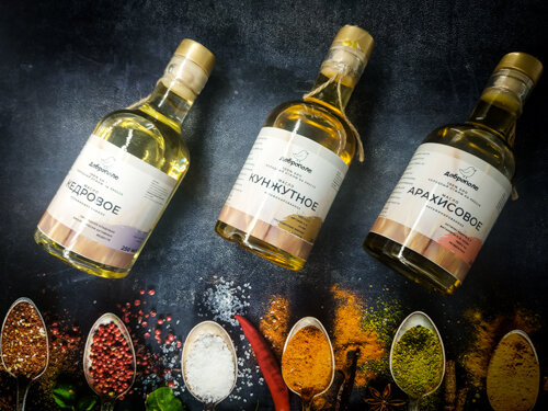 сыродавленные масла первого холодного отжима