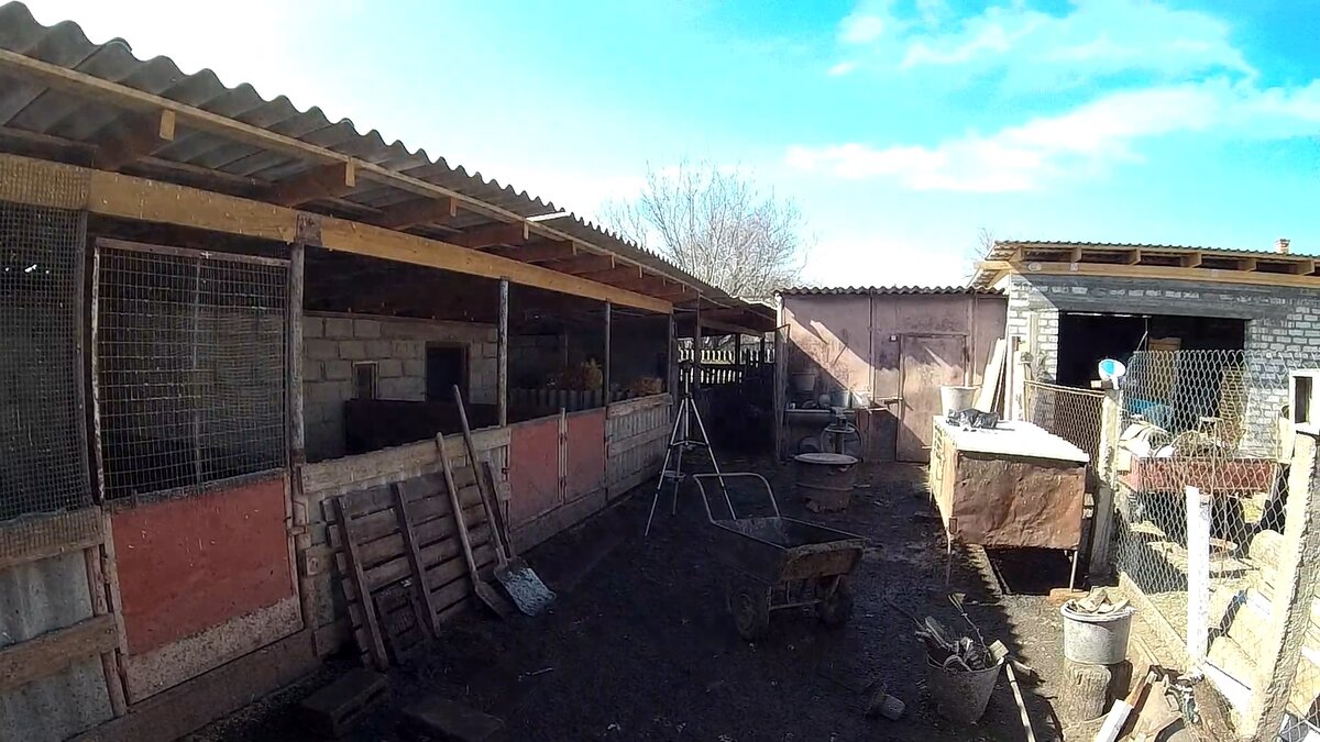 Мои вольеры для нутрий