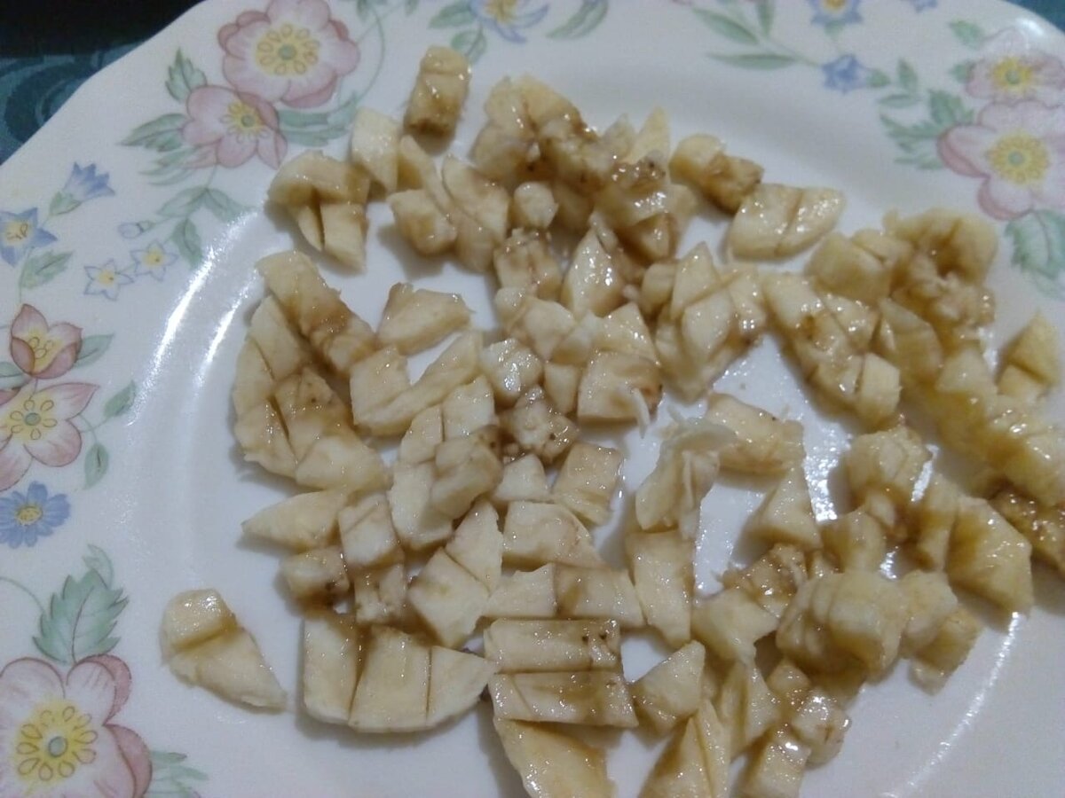 Кусочки банана