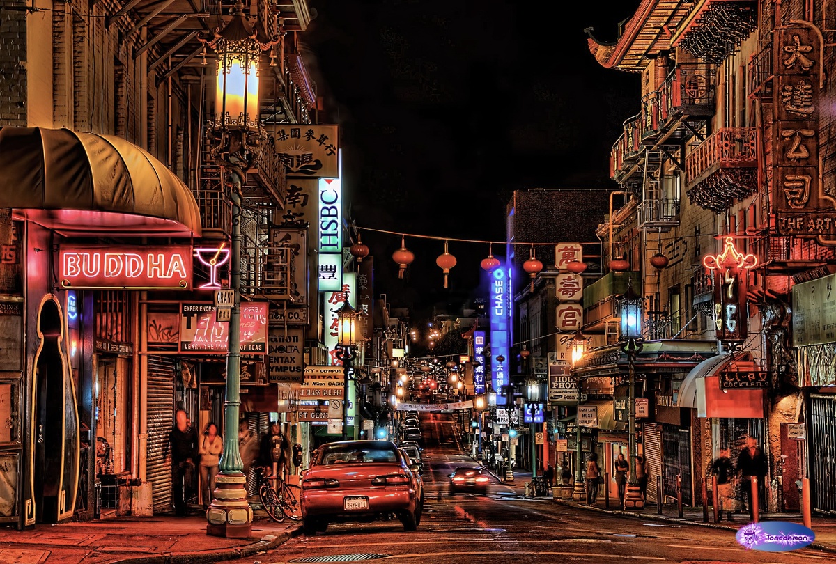 Чайна-таун в Сан-Франциско. Фото из открытых источников
