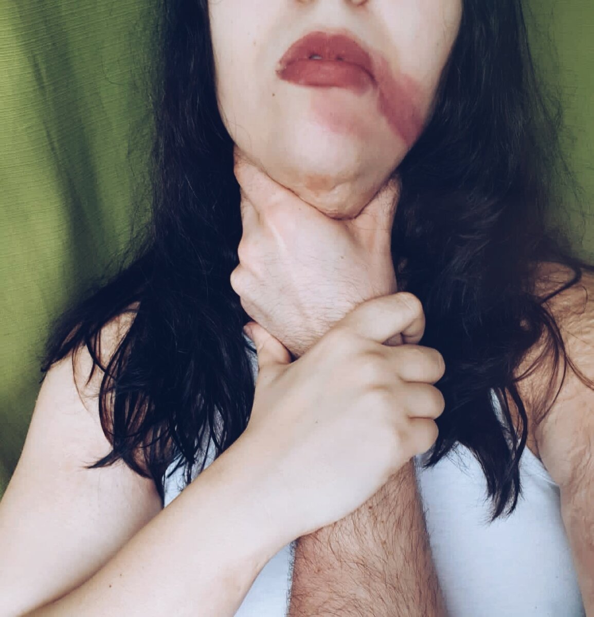 Жертва домашнего насилие.