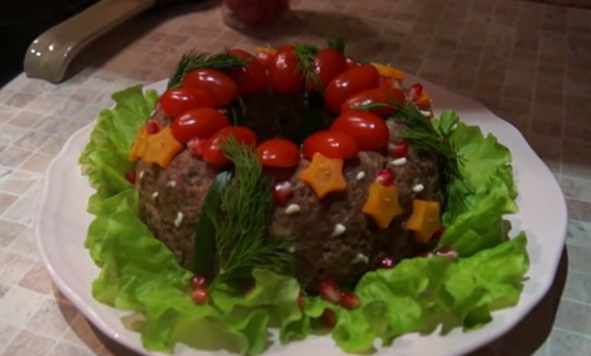 Мясной венок 