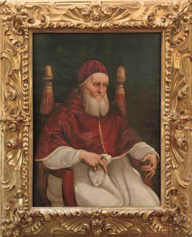 Папа Юлий II, худ. Рафаэль Санти