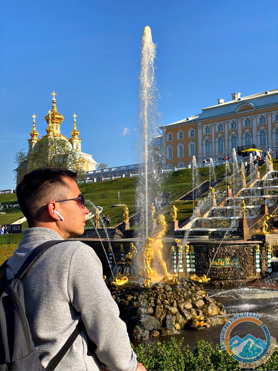 «..да и развод мостов будет по расписанию», Петергоф (фото автора)