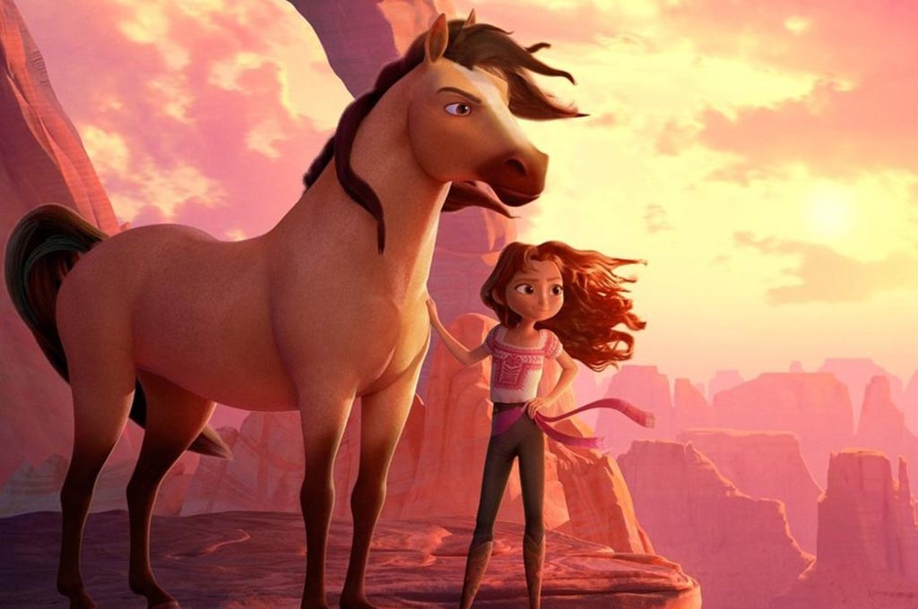 промо к мультику "Спирит Непокорный"