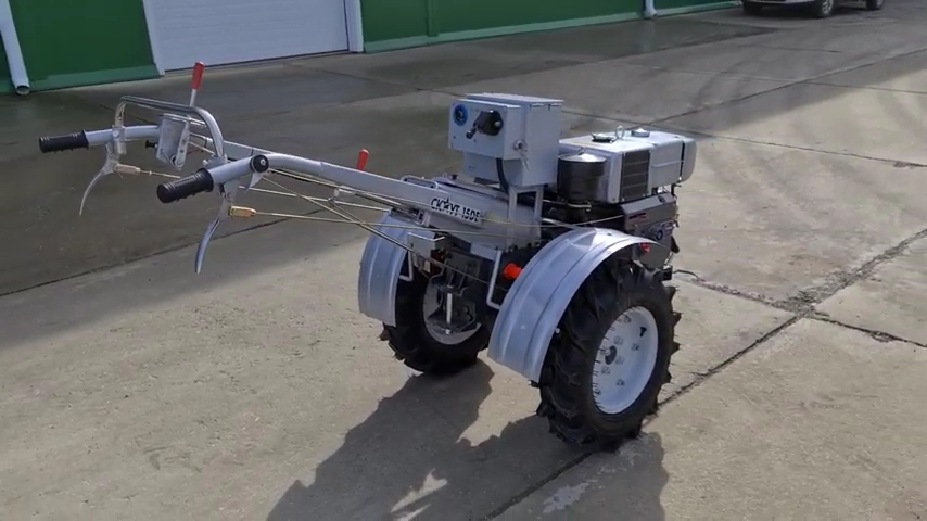 Тяжелый мотоблок «СКАУТ 15 DE»