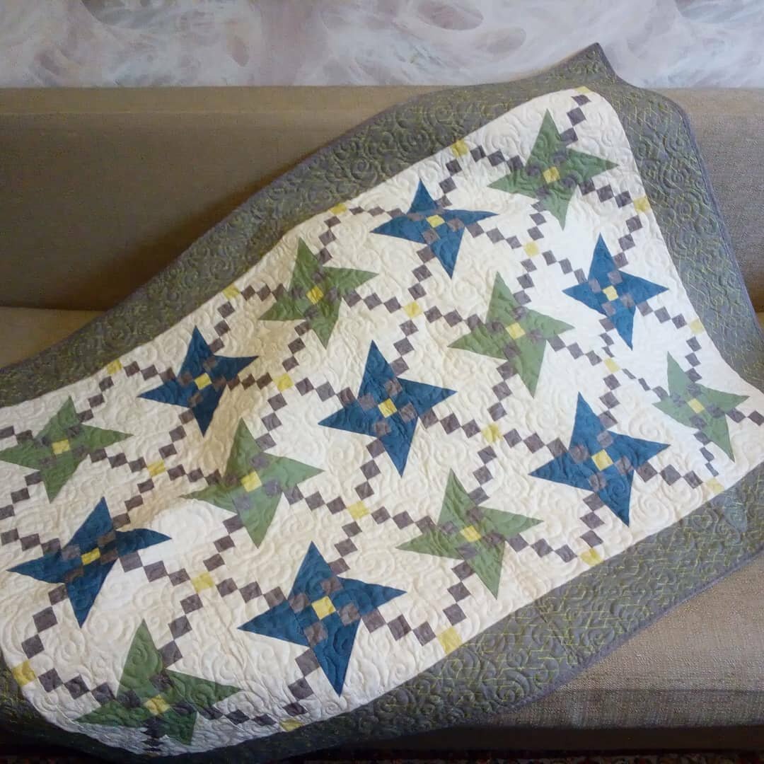 Детское одеялко "Звездопад"