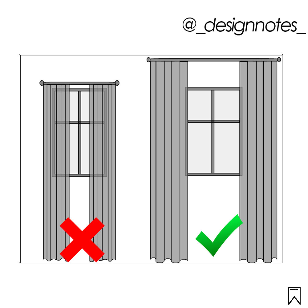 Лайфхаки для штор без карниза