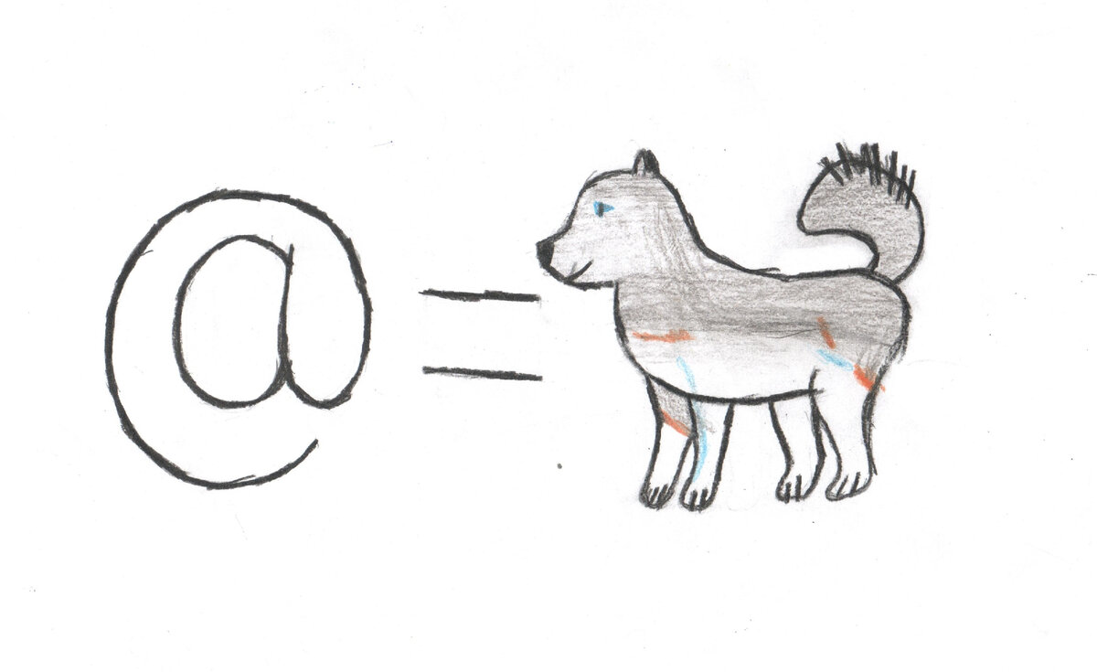 Рисунок 2. Ребёнок старался.