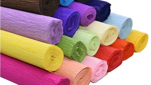 МНОГО поделок ИЗ ГОФРИРОВАННОЙ БУМАГИ своими руками. 7 crepe paper ideas