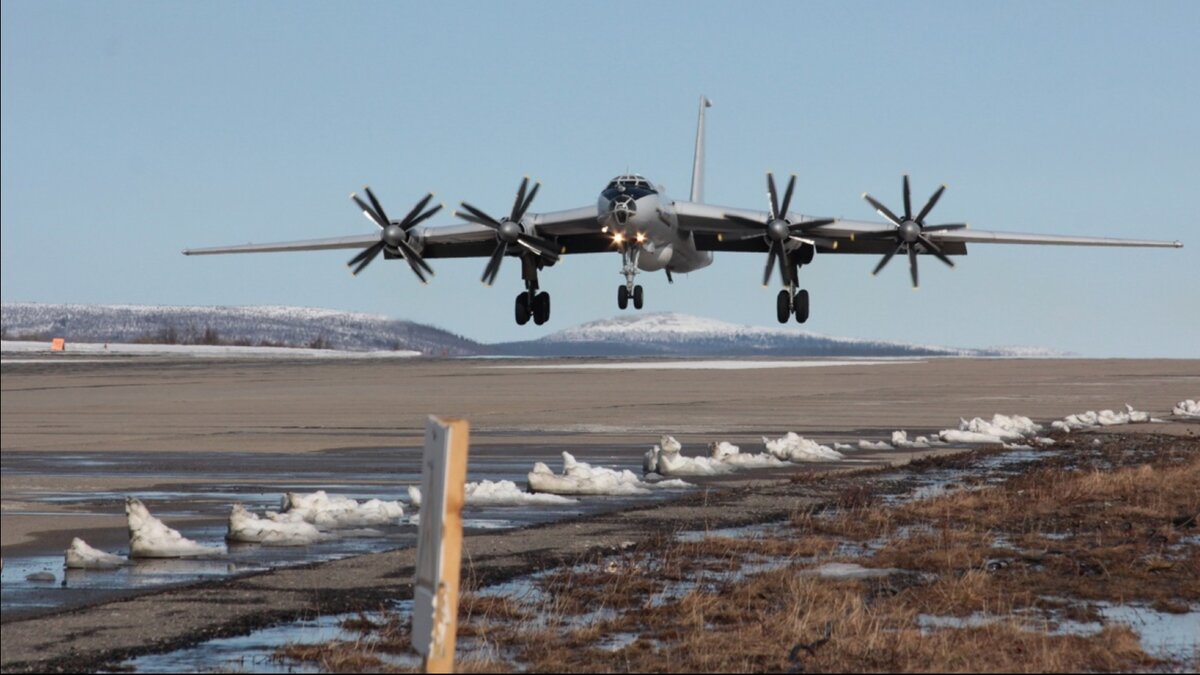 Ту-142 морской авиации Северного флота России