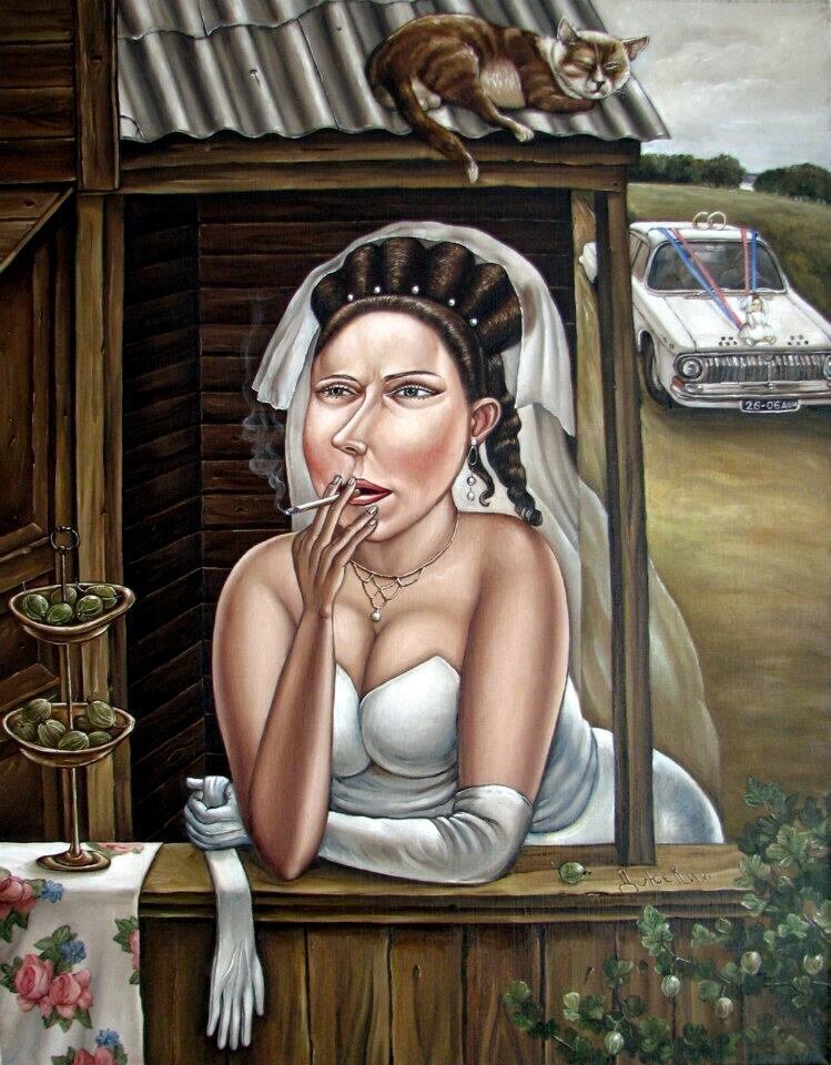 Художник Анжела Джерих. Источник englishrussia.com 