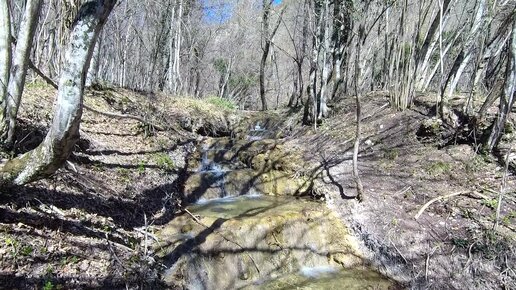 Погрузил свою камеру в родник, питающий водой крымские 