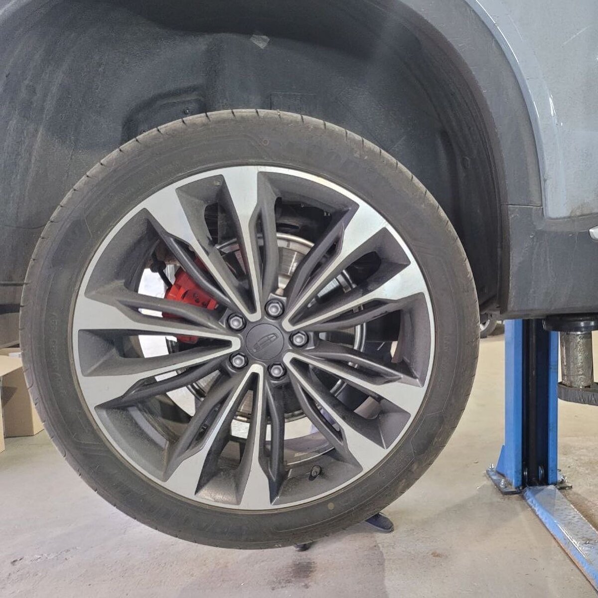 Замена колодок в круг на керамические