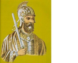 Роман IV Диоген. Современное изображение-реконструкция