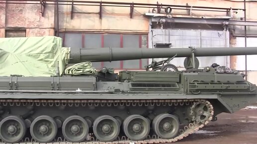 Самоходная артиллерийская установка большой мощности "Пион" | Моряк ...